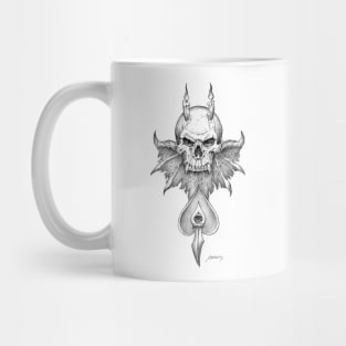 Demon Skull Mug